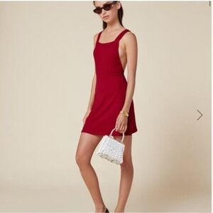 Reformation Red Mini Dress